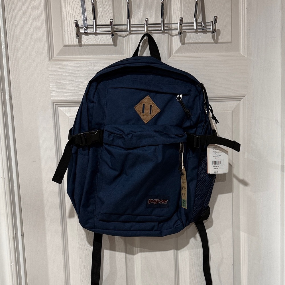NWT Jansport Navy Blue Backpack